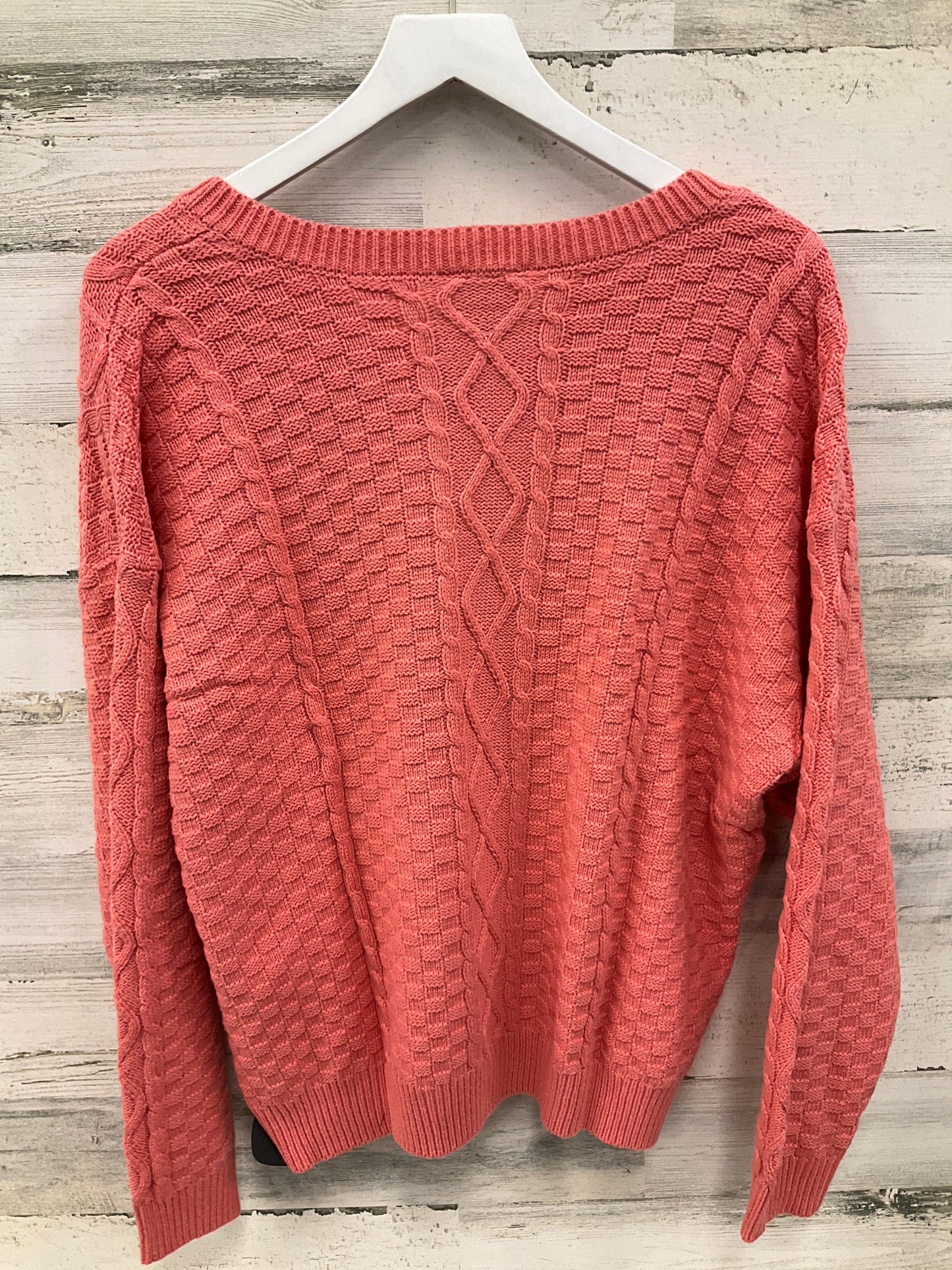 Sweater By St Johns Bay In Orange, Size: 2x