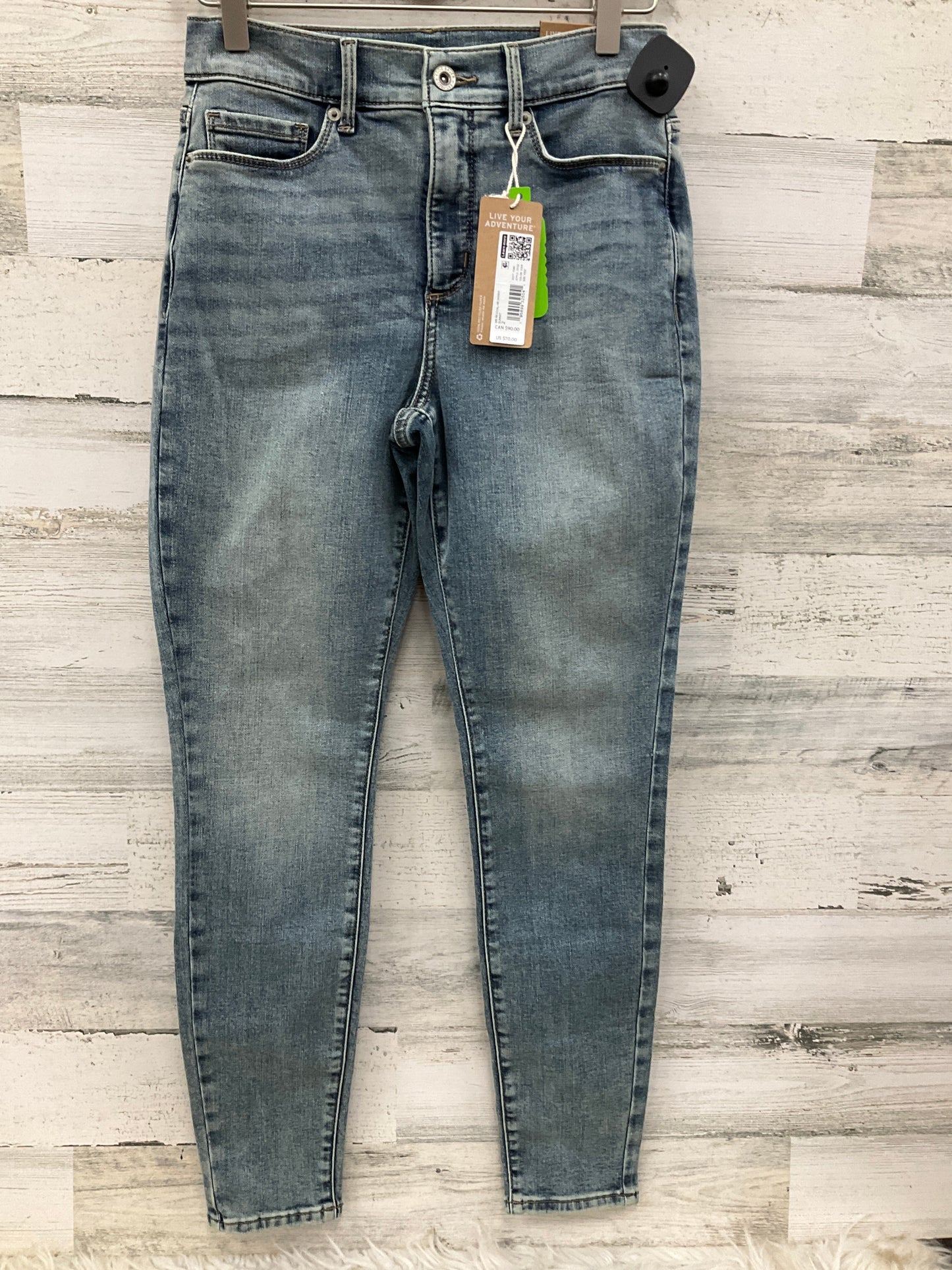 Jeans Skinny By Eddie Bauer In Blue Denim, Size: 2