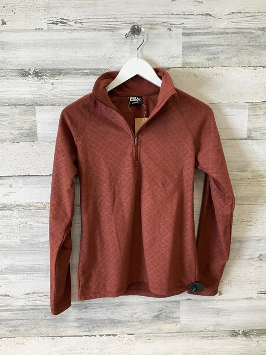 Top Long Sleeve By Eddie Bauer In Orange, Size: Xs