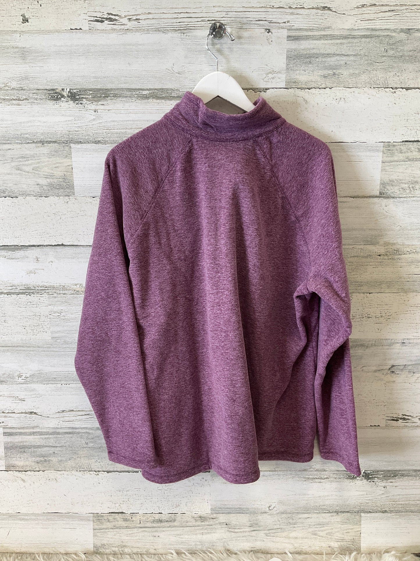 Top Long Sleeve By Eddie Bauer In Purple, Size: 2x