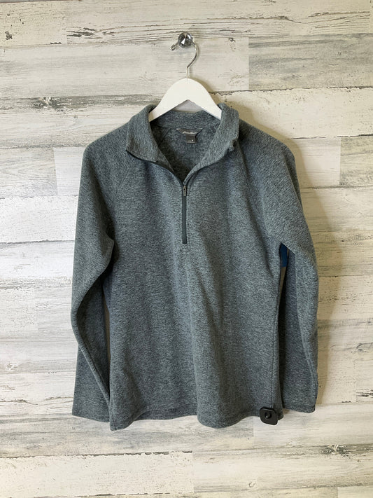 Top Long Sleeve By Eddie Bauer In Grey, Size: M