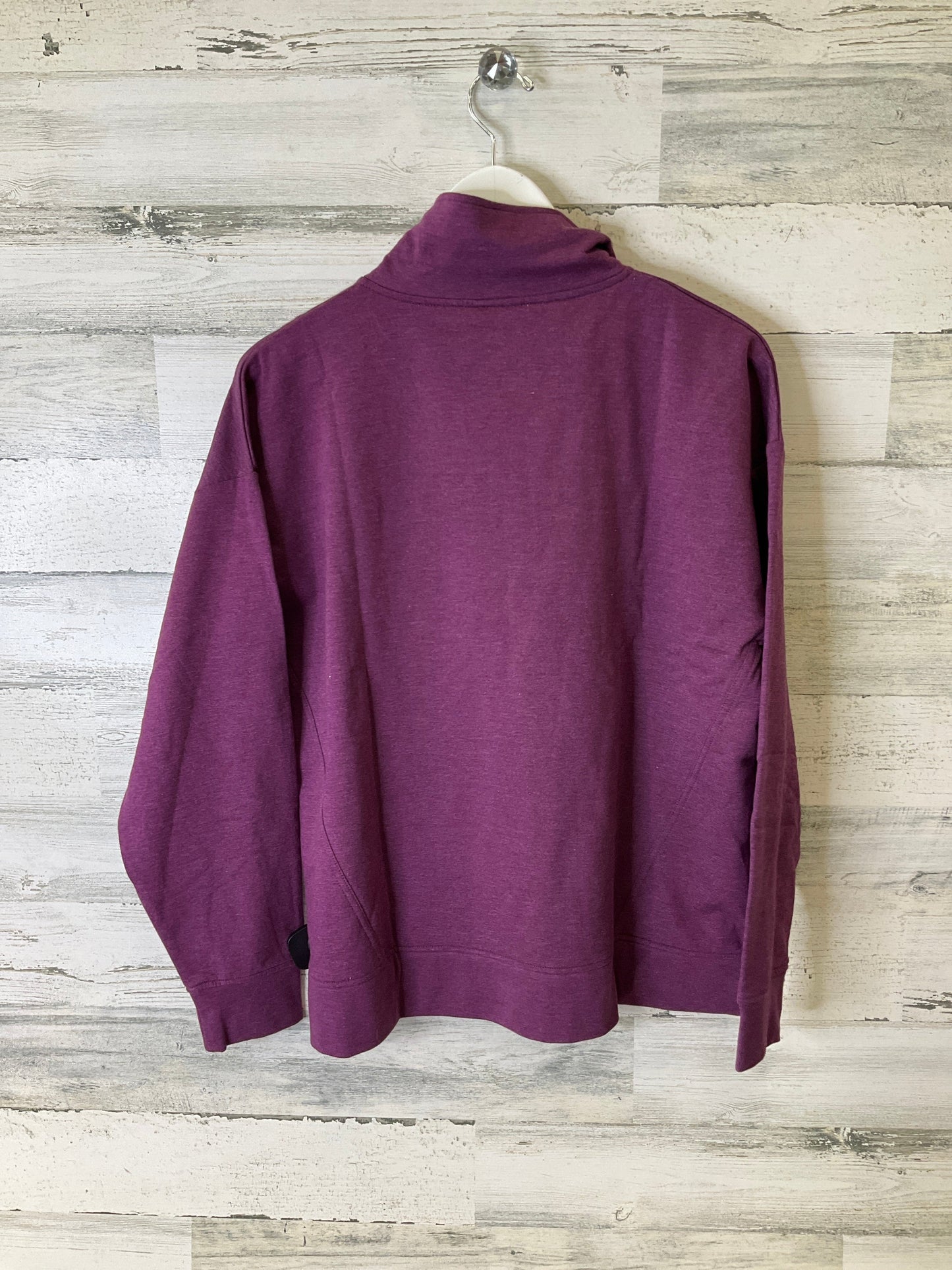 Top Long Sleeve By Eddie Bauer In Purple, Size: M