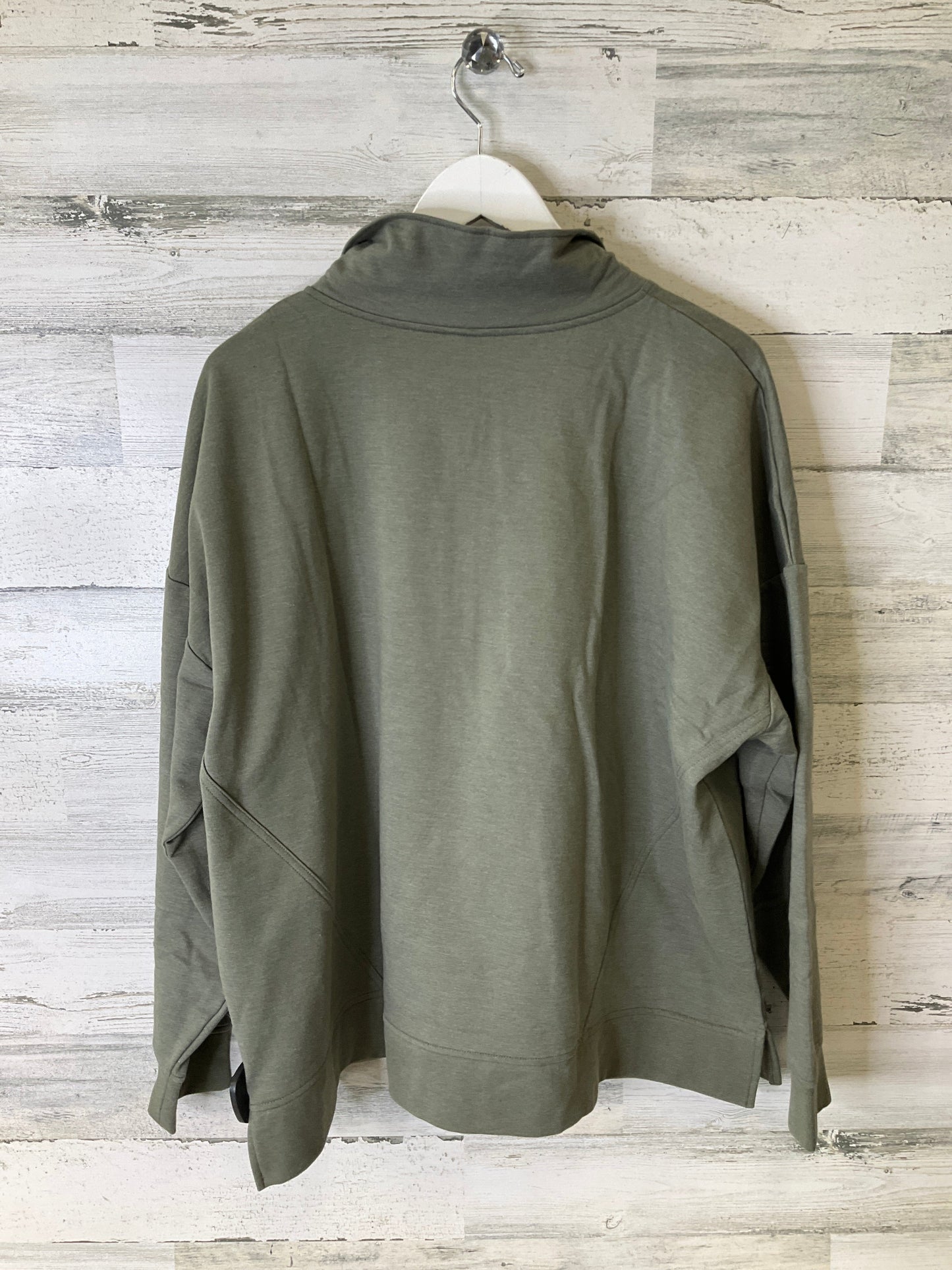 Top Long Sleeve By Eddie Bauer In Green, Size: 2x