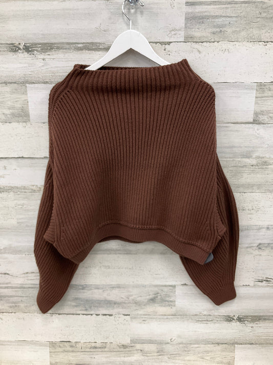 Sweater By Free People In Brown, Size: Xs