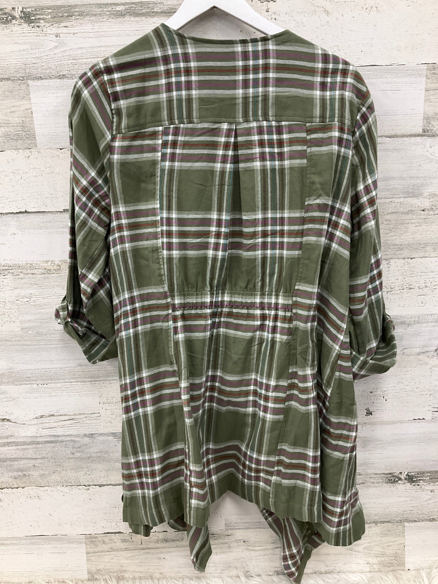 Cardigan By Cato In Green, Size: Xl