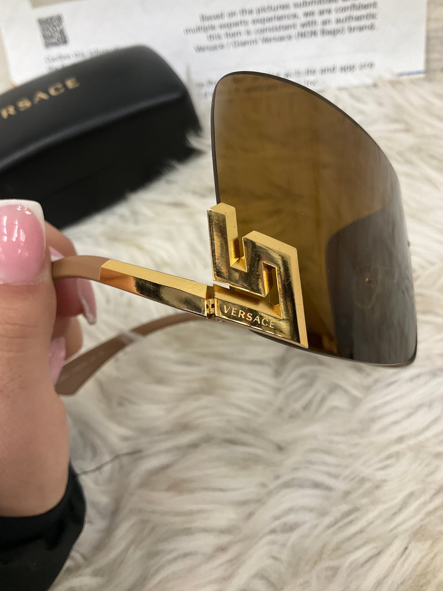 Sunglasses Luxury Designer By Versace