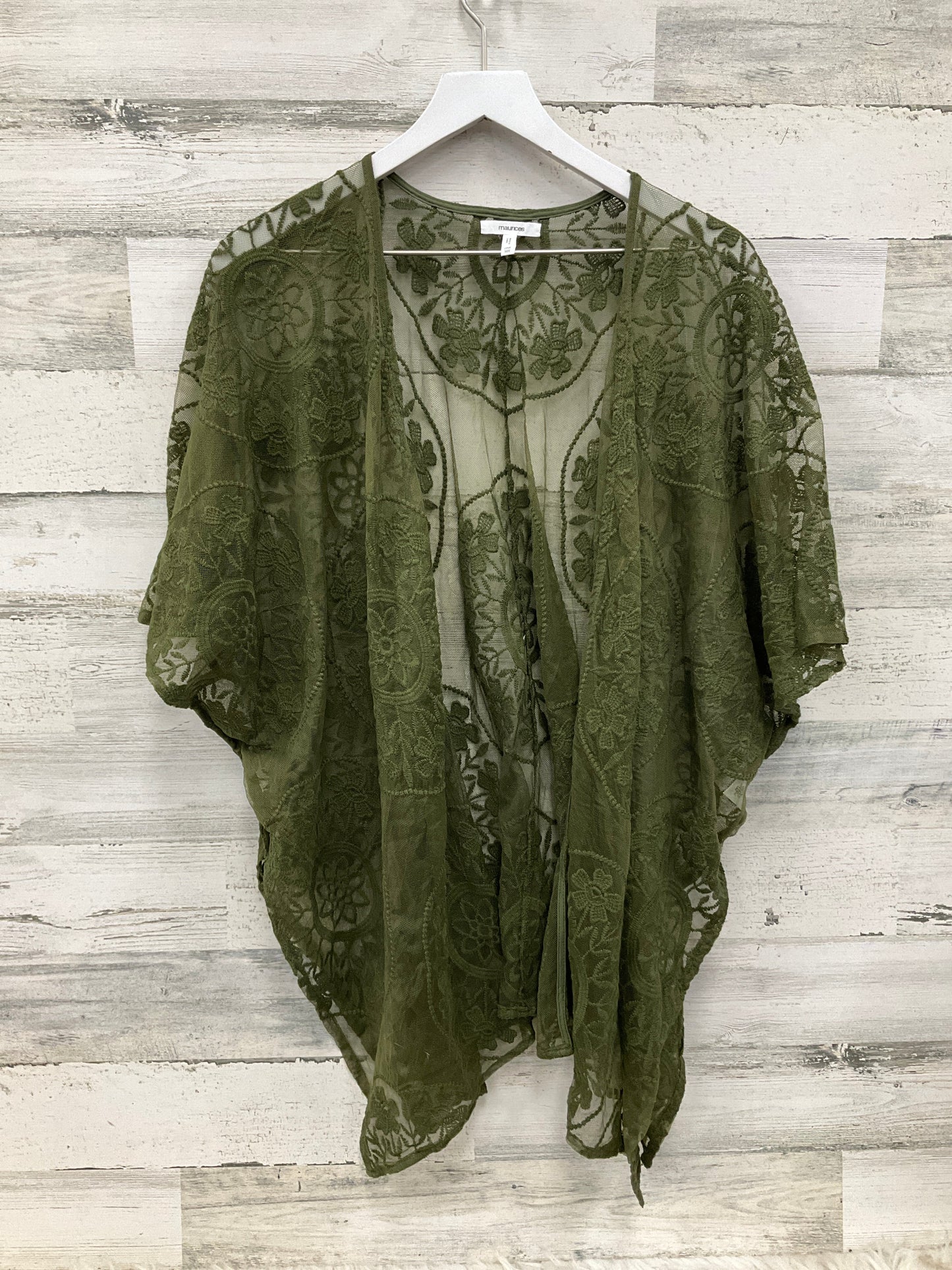 Shawl By Maurices In Green, Size: Osfm