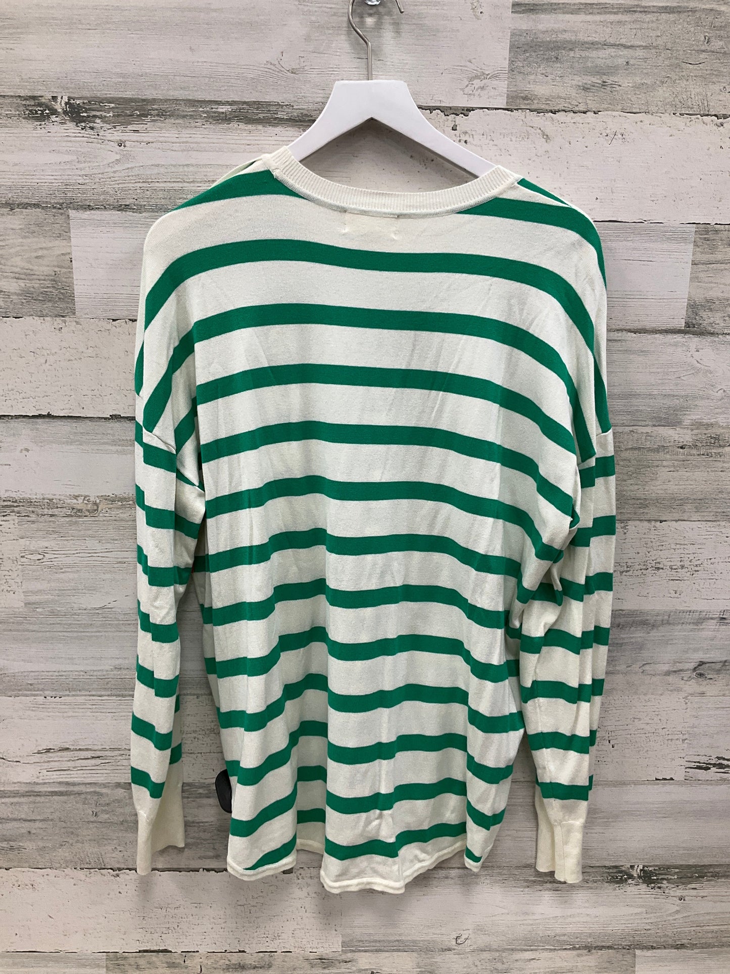 Top Long Sleeve By Marled In Green, Size: Xl