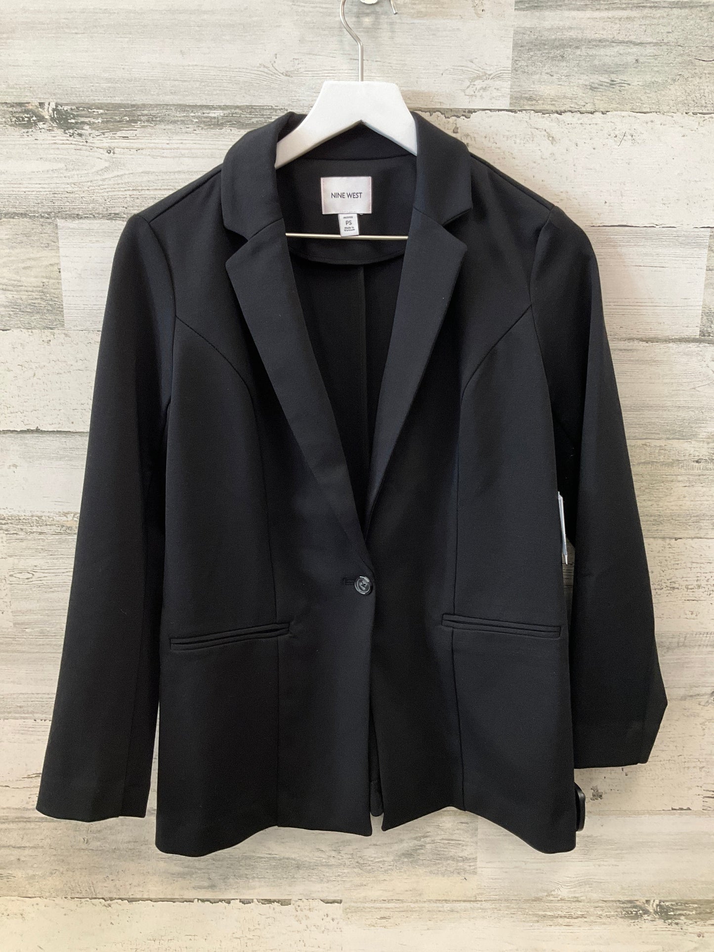 Blazer By Nine West Apparel In Black, Size: S