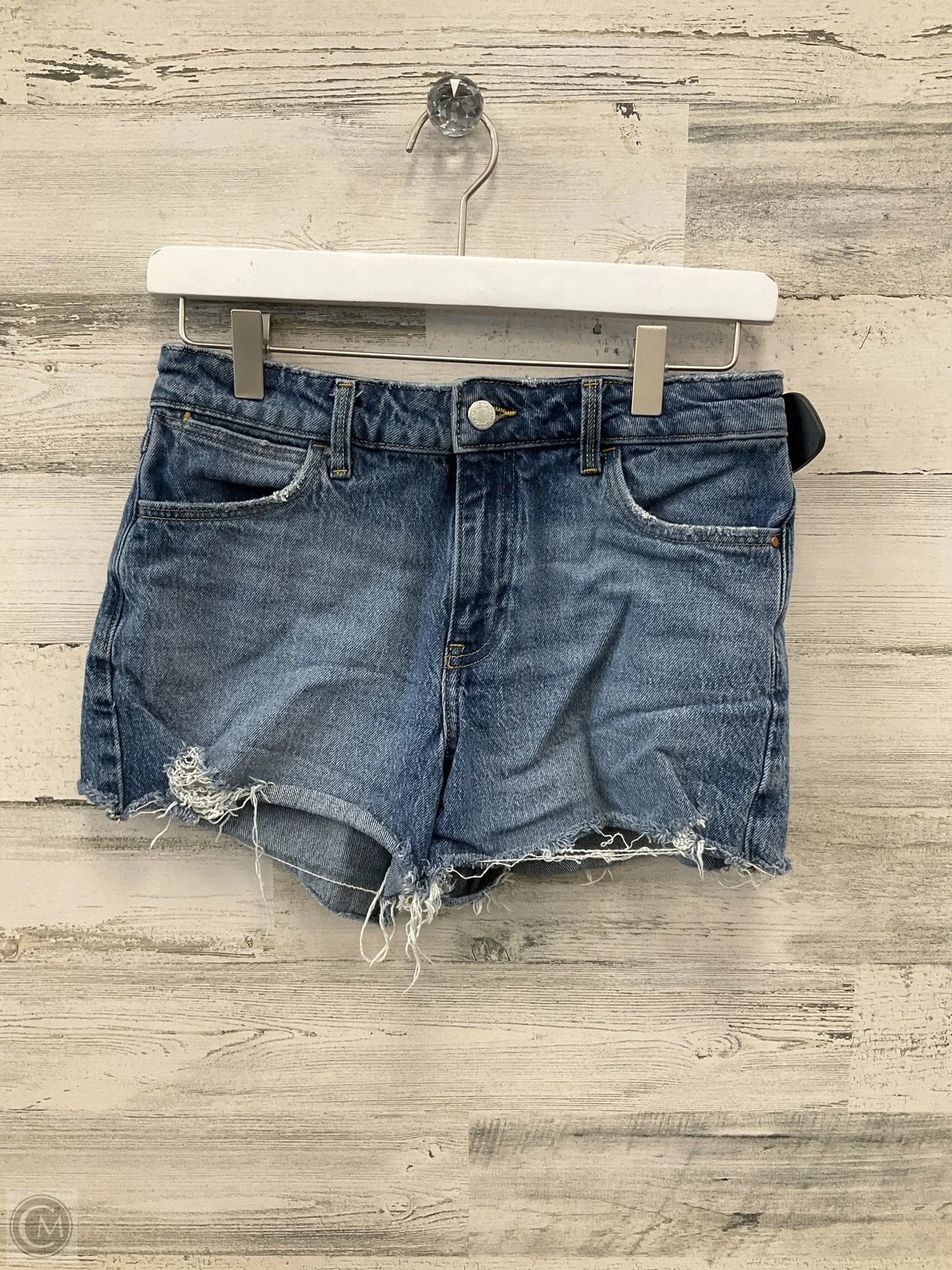 Shorts By Wrangler In Blue Denim, Size: 0