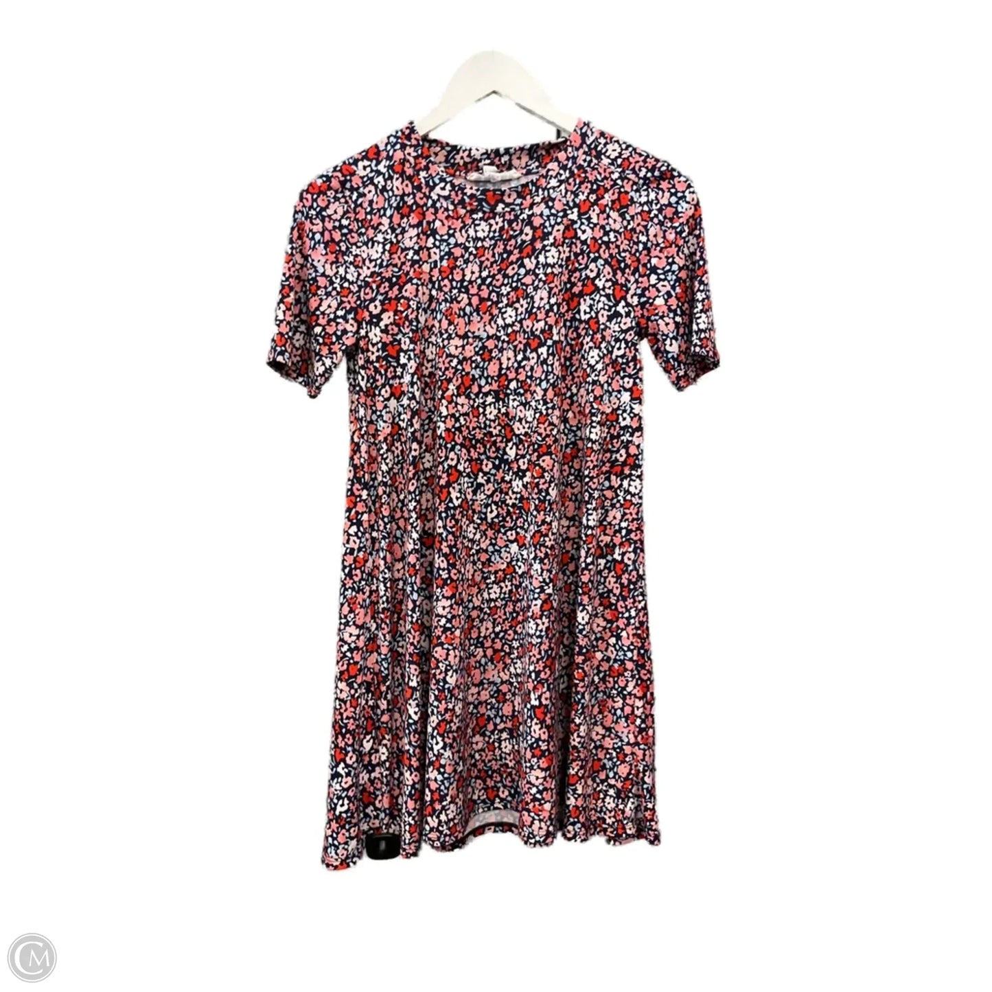 Dress Casual Short By Bcbgeneration In Blue & Orange, Size: S