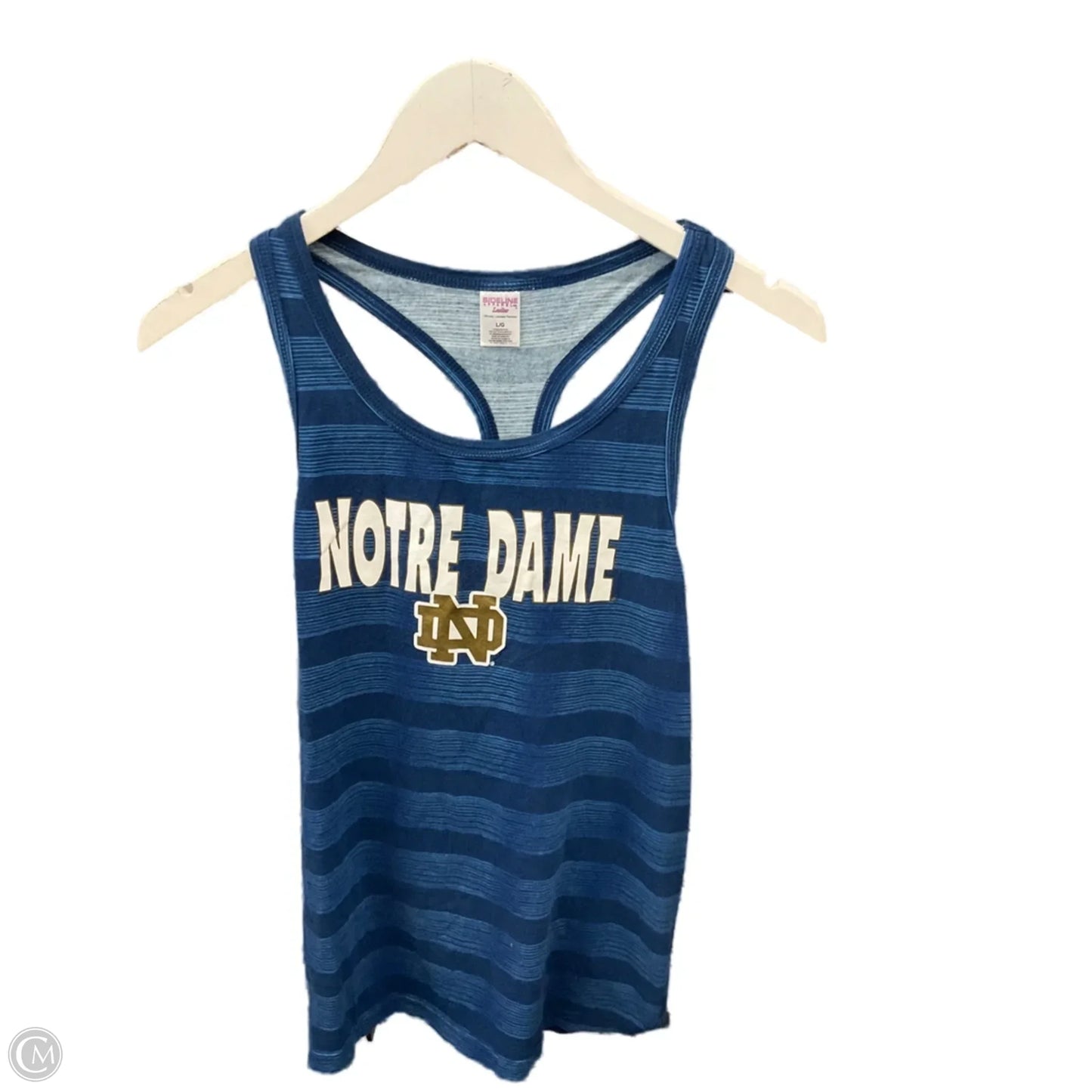 Athletic Tank Top By Clothes Mentor In Blue, Size: L