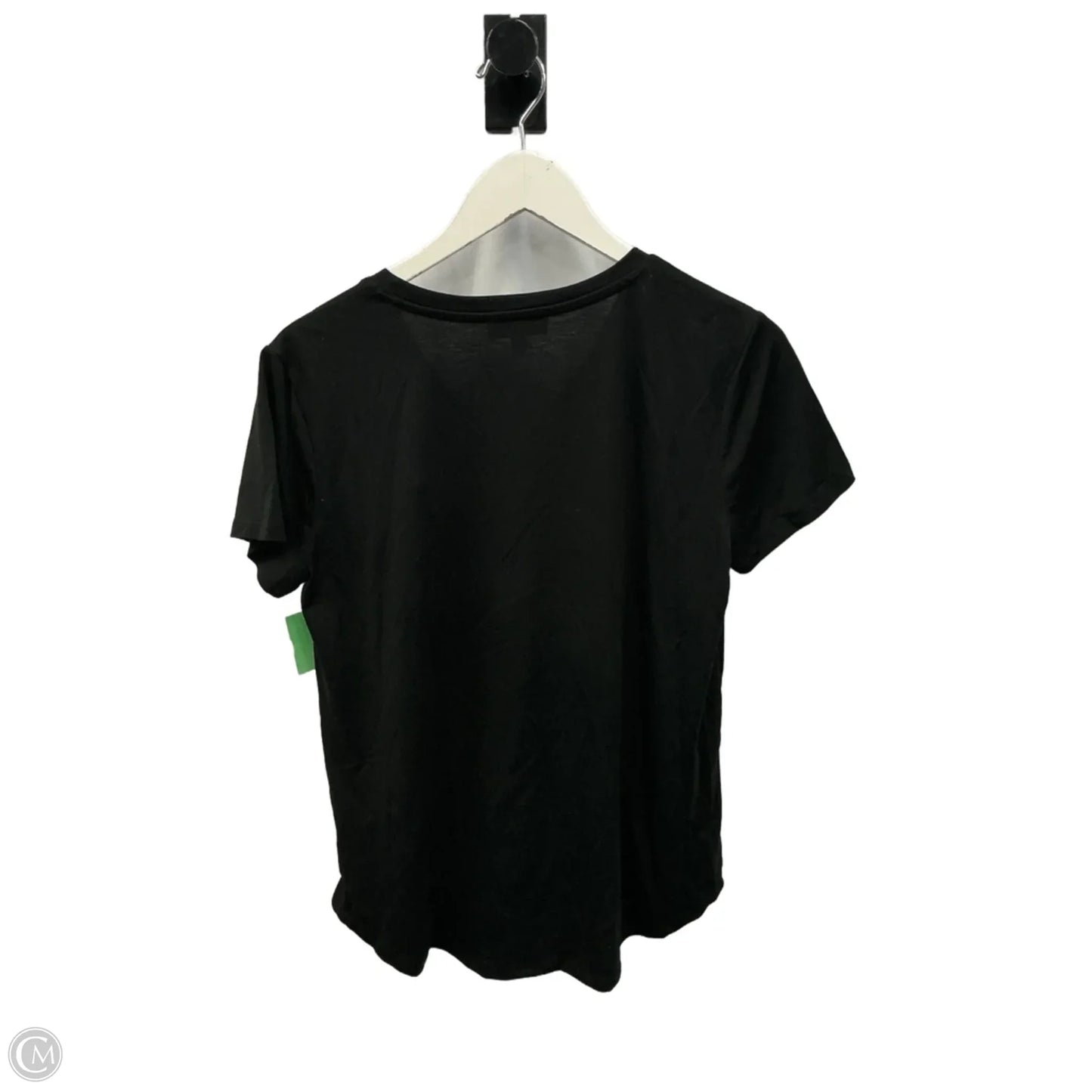 Top Short Sleeve By Freshman In Black, Size: L