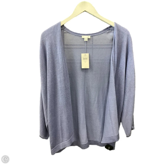 Cardigan By J. Jill In Purple, Size: Xl