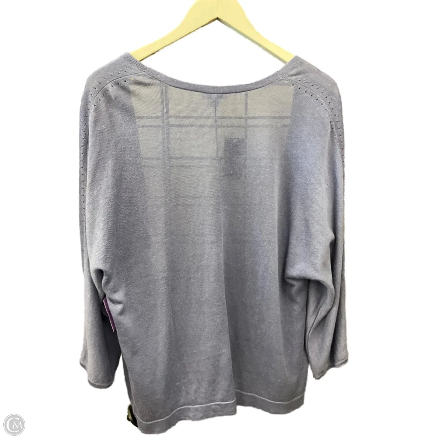 Cardigan By J. Jill In Purple, Size: Xl