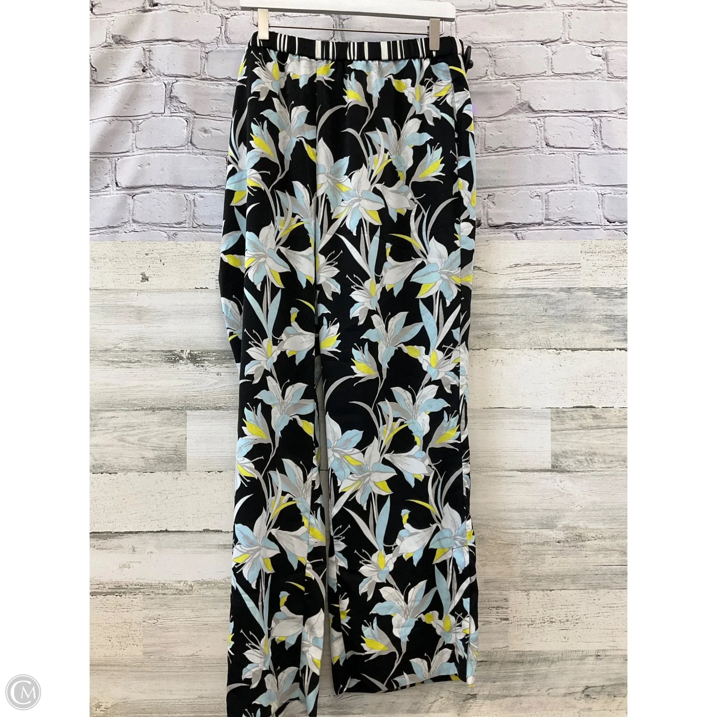 Pants Wide Leg By Bar Iii In Black & White, Size: Xxl