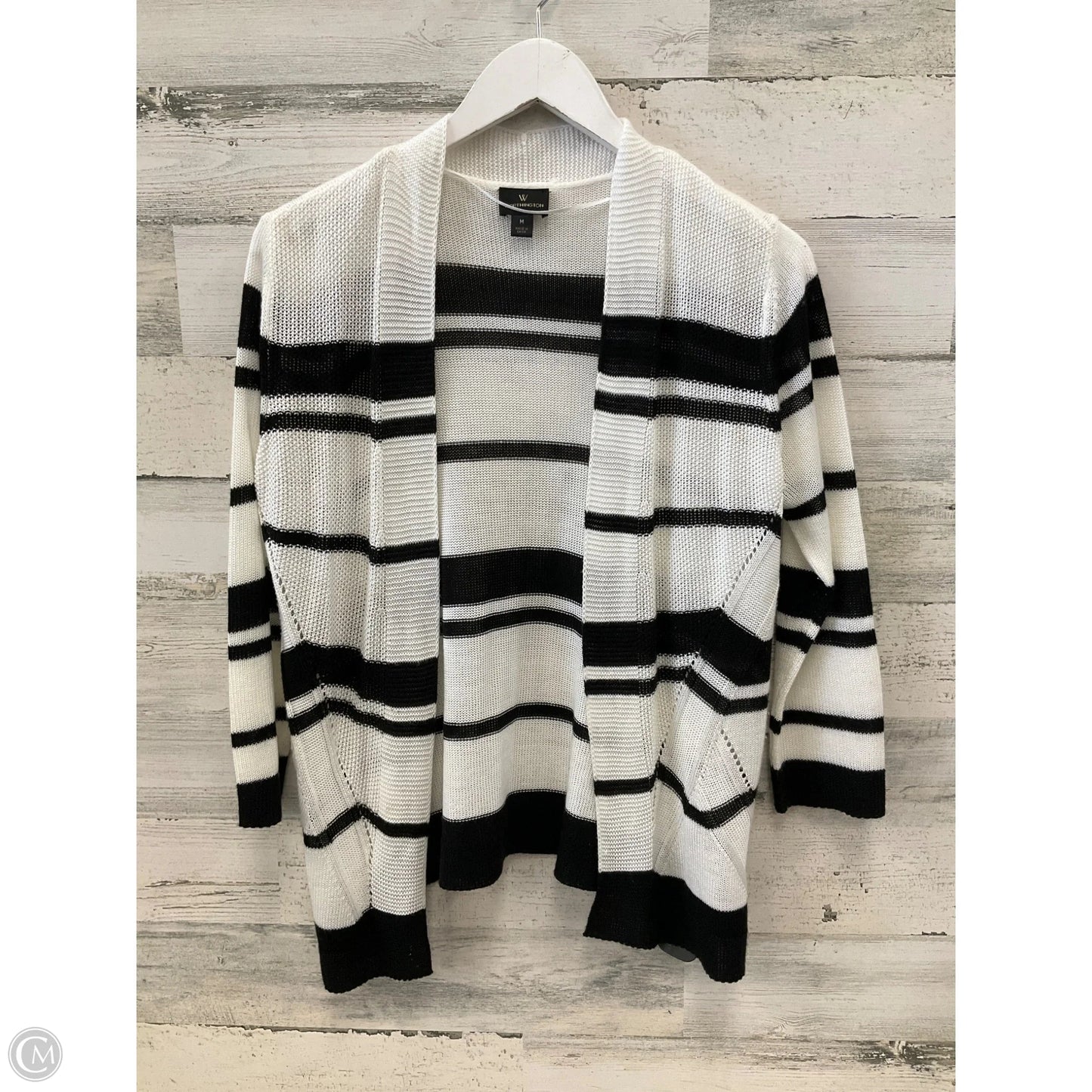 Cardigan By Worthington In White, Size: M