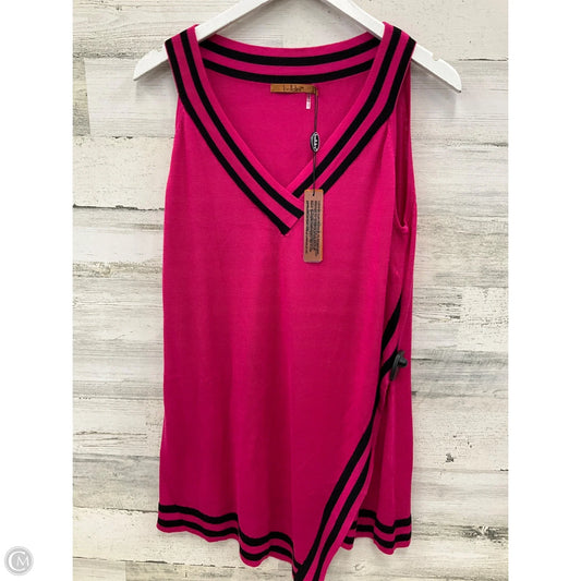 Tunic Sleeveless By Belldini In Pink, Size: Xl