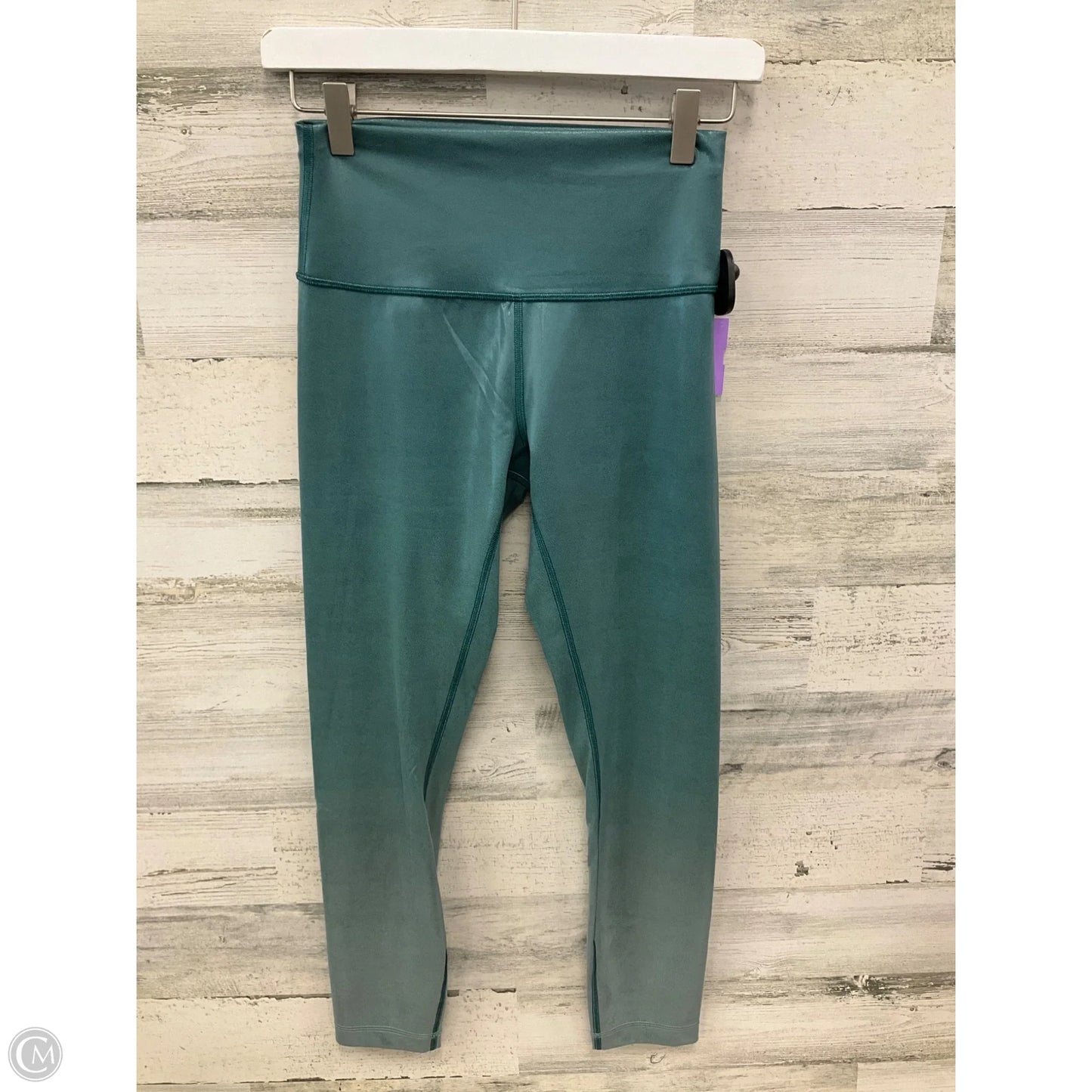 Athletic Leggings By Lululemon In Green, Size: 6