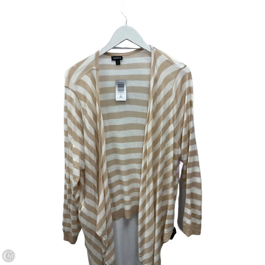 Cardigan By Torrid In Cream, Size: 3x