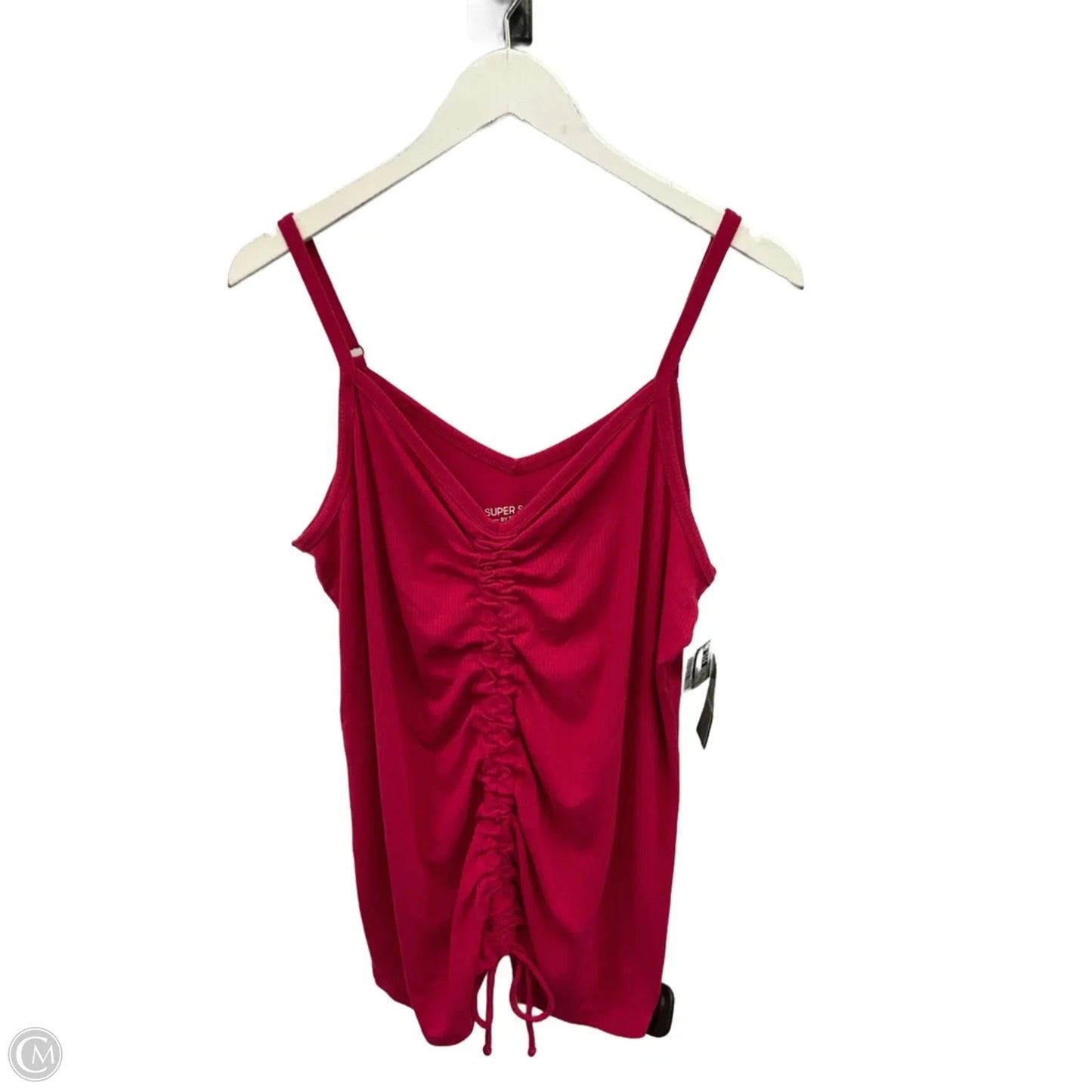 Top Sleeveless By Torrid In Red, Size: 3x