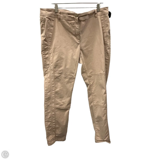 Jeans Skinny By Chicos In Pink, Size: 16