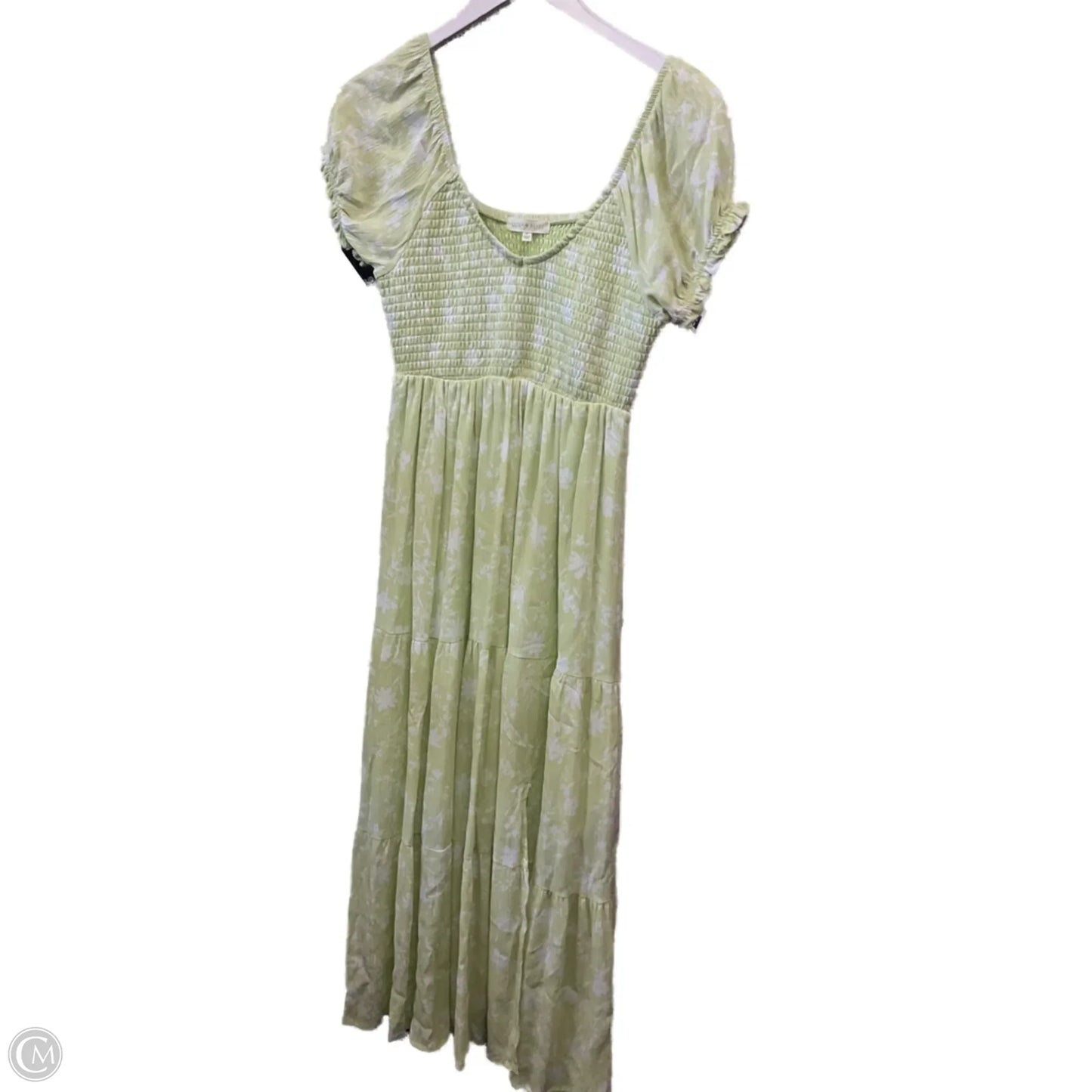 Dress Casual Midi By Ultra Flirt In Green, Size: M