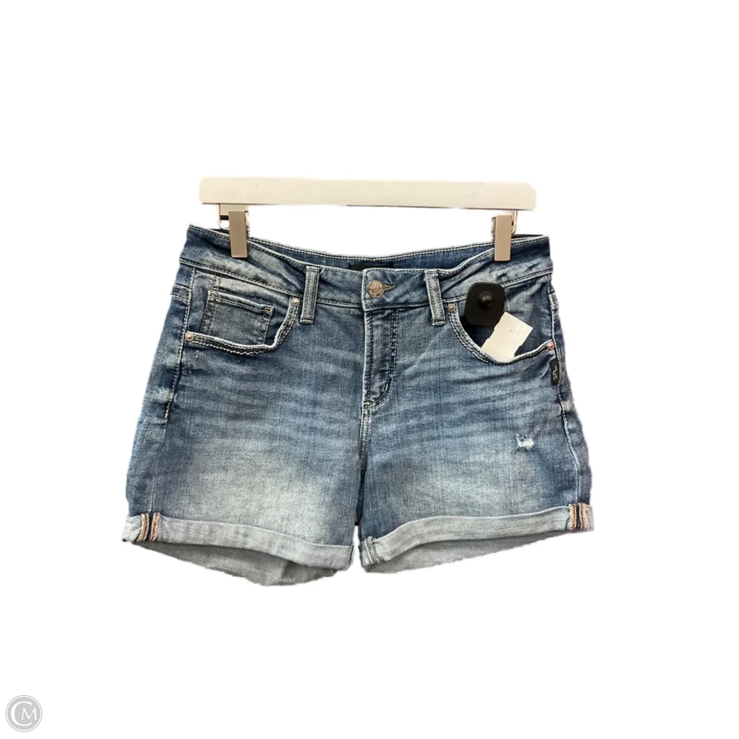 Shorts By Silver In Blue Denim, Size: 6