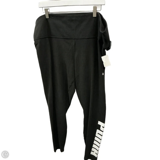 Athletic Leggings By Puma In Black, Size: 3x
