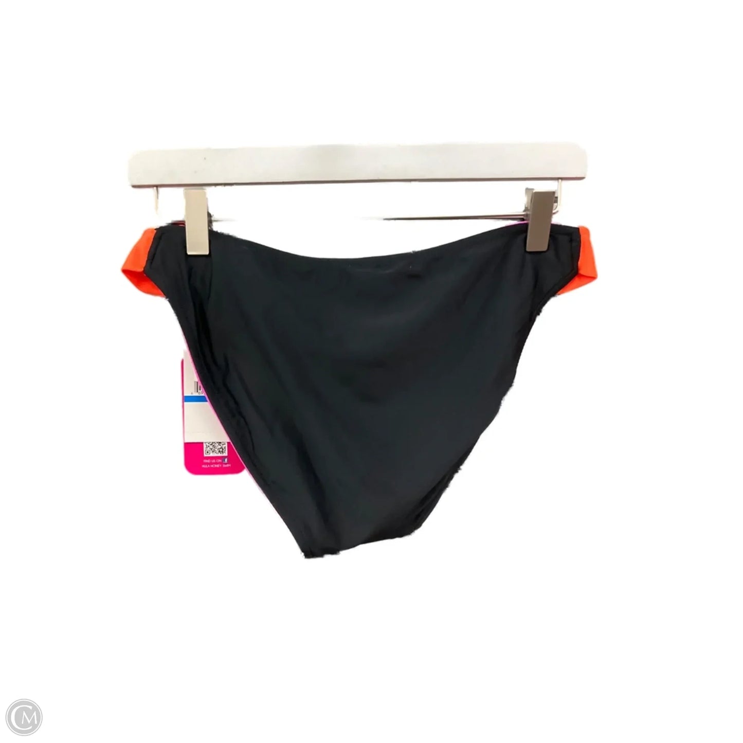 Swimsuit 2pc By Clothes Mentor In Black & Pink, Size: Xl