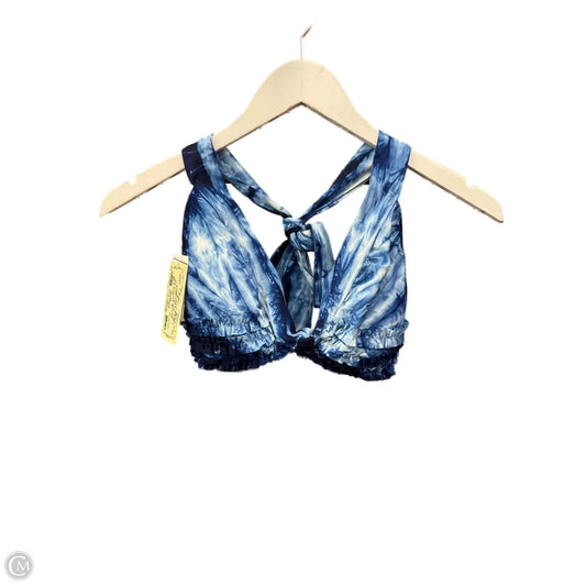 Swimsuit 2pc By Lucky Brand In Blue, Size: L