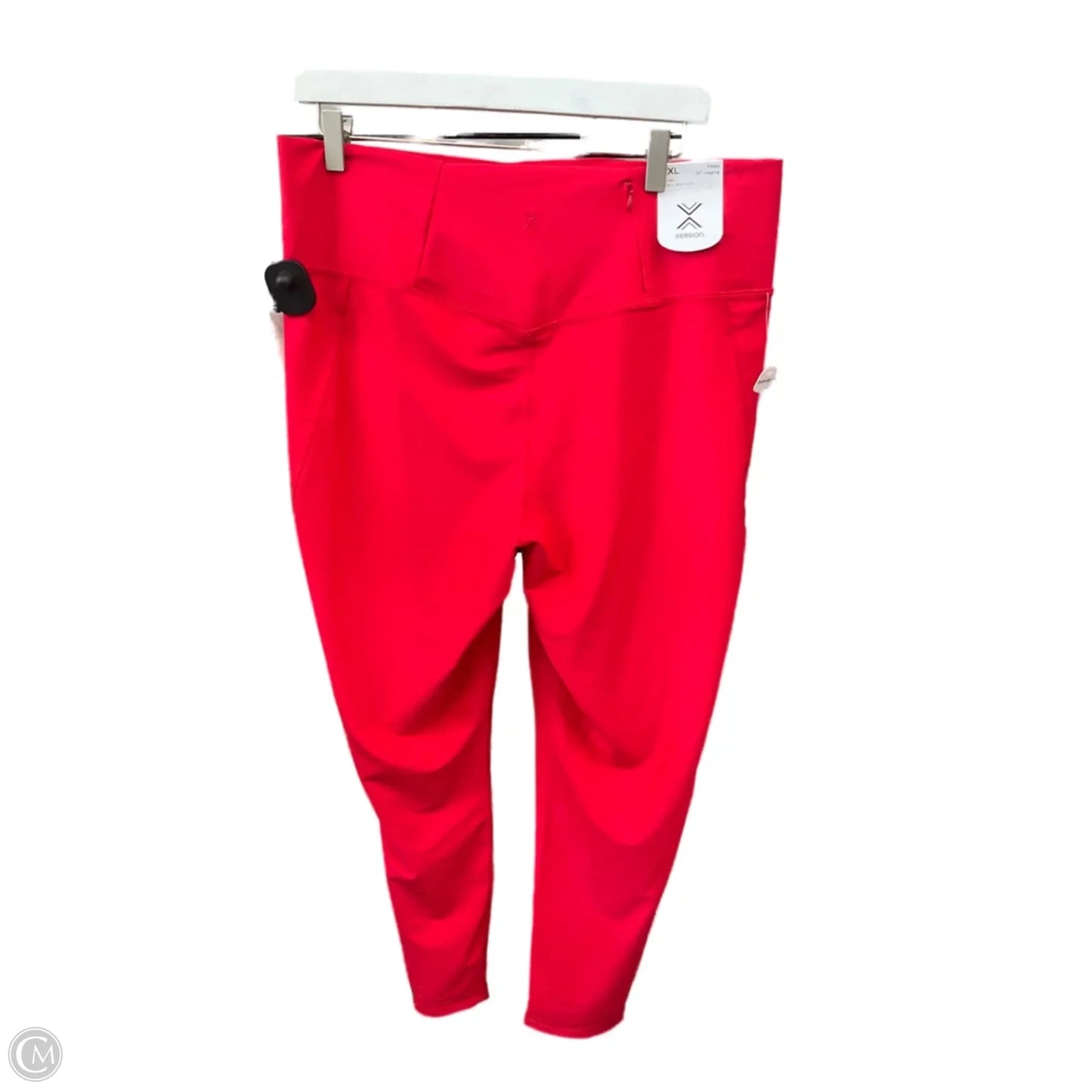 Athletic Leggings By Xersion In Red, Size: Xxl