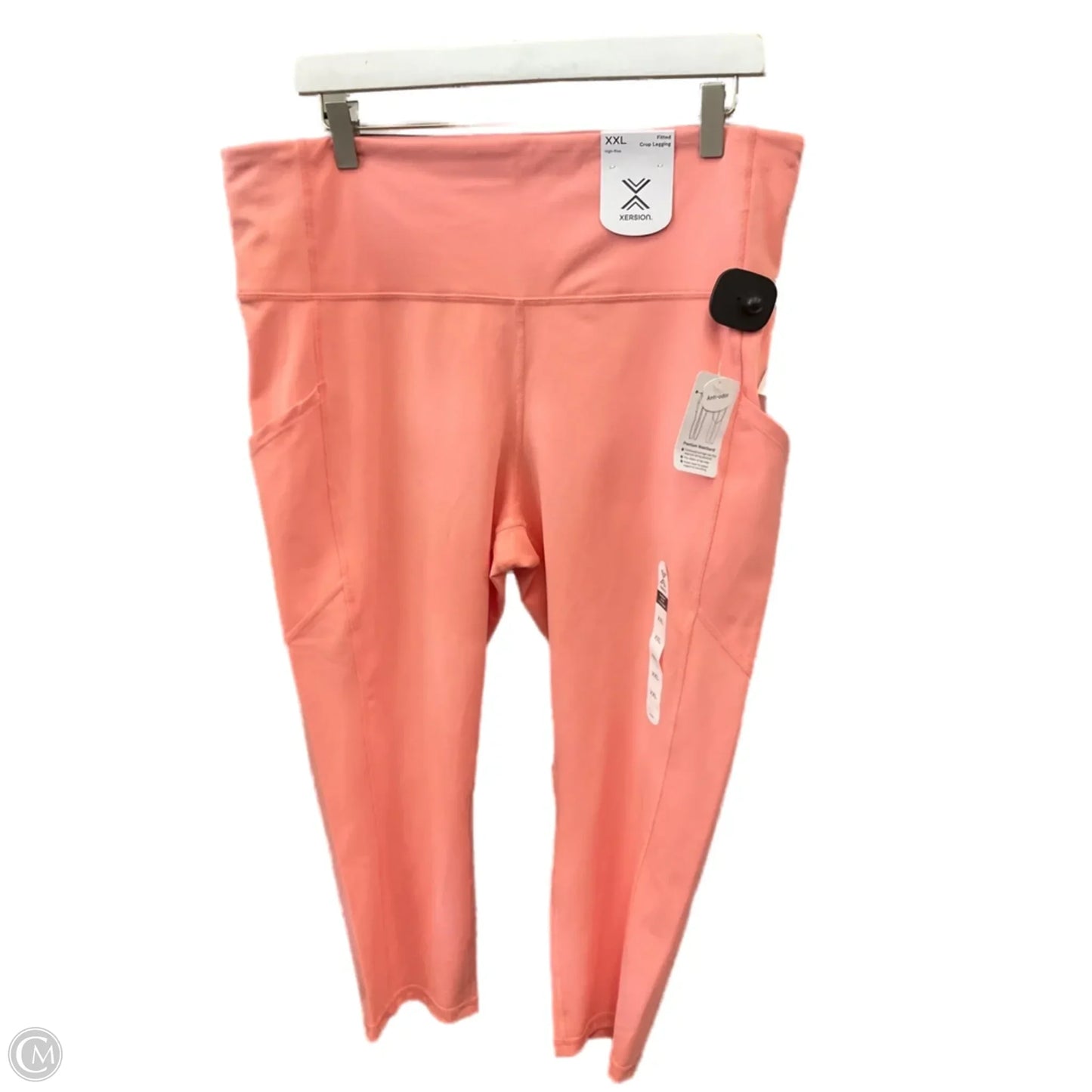 Athletic Leggings By Xersion In Peach, Size: Xxl