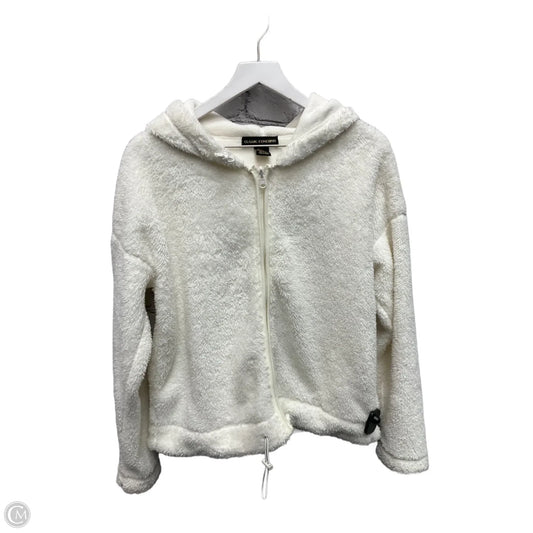 Jacket Fleece By Cme In White, Size: L
