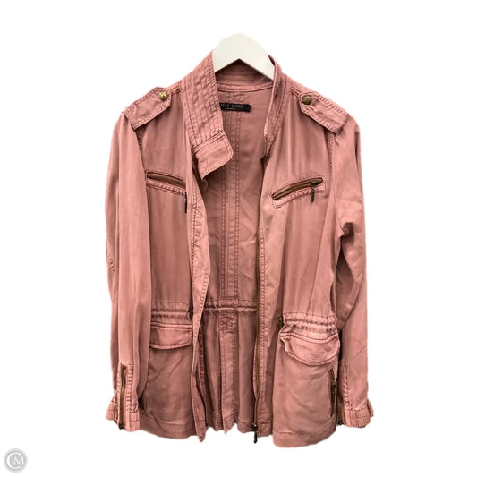 Jacket Utility By Max Jeans In Pink, Size: S