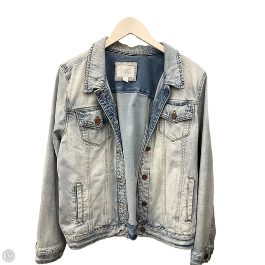 Jacket Denim By Market & Spruce In Blue Denim, Size: Xl