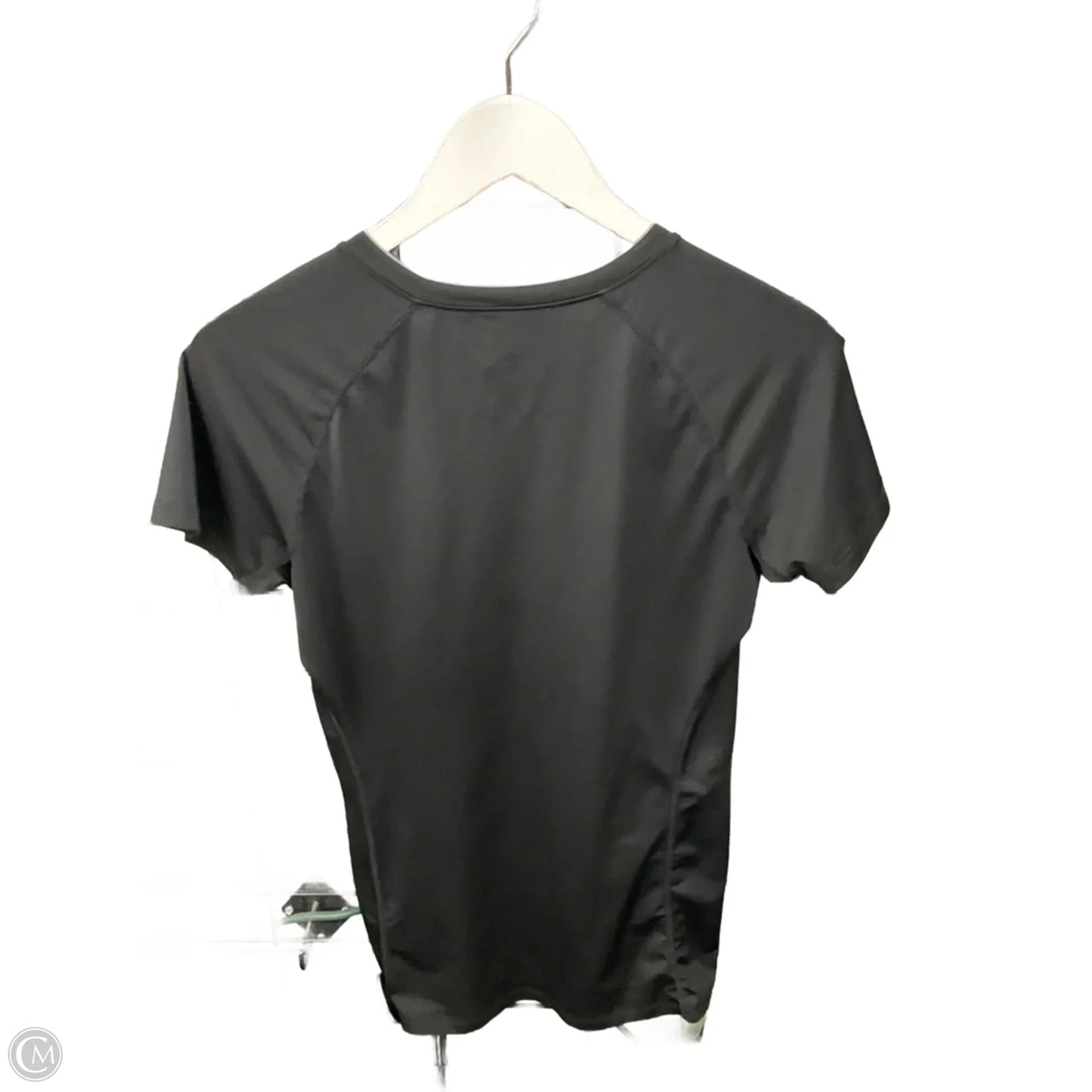 Athletic Top Short Sleeve By Nike Apparel In Black, Size: M