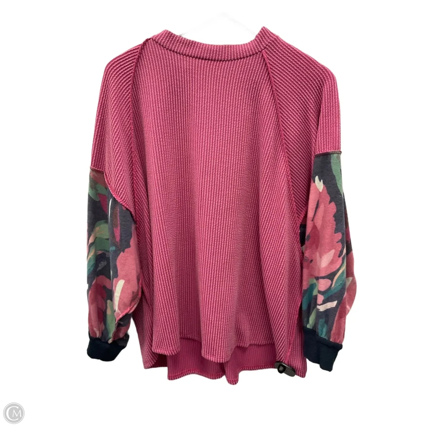 Top Long Sleeve By Haptics In Purple, Size: L