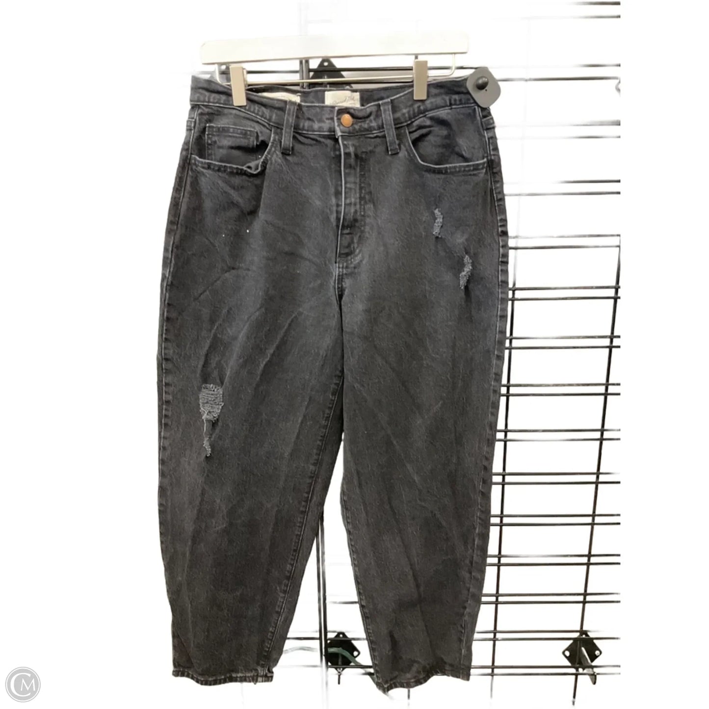 Jeans Wide Leg By Universal Thread In Black, Size: 12