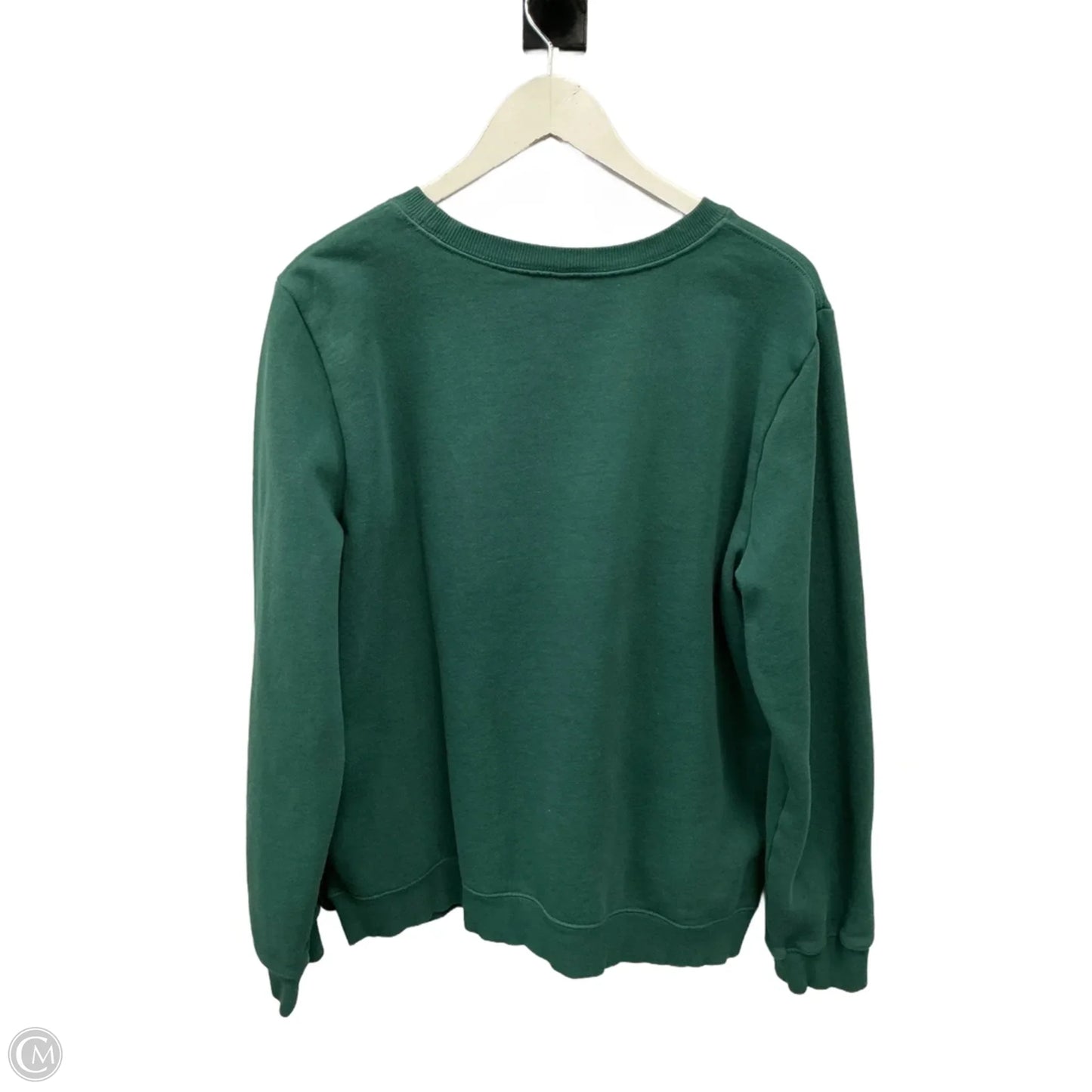 Sweatshirt Crewneck By Zyia In Green, Size: Xl