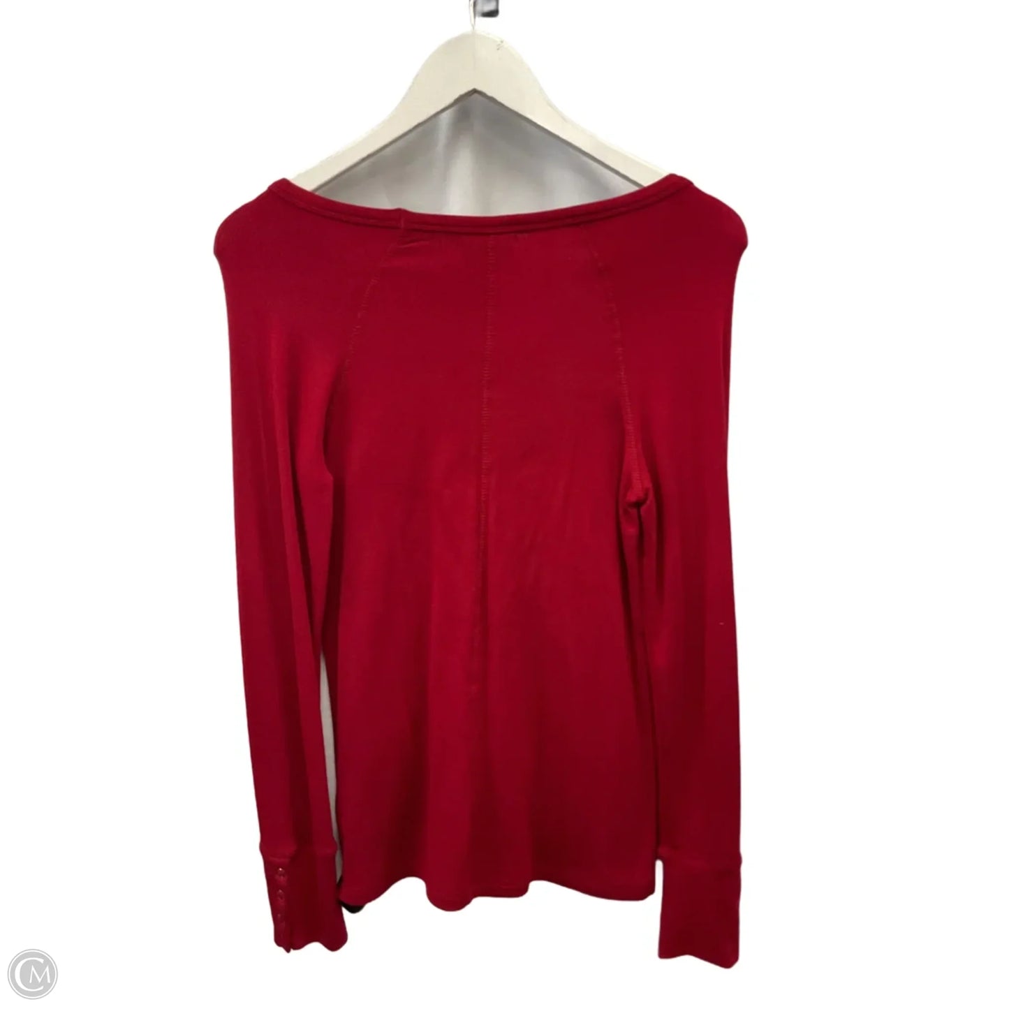 Top Long Sleeve Basic By Maurices In Red, Size: Xs