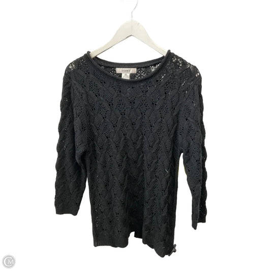 Sweater By Clothes Mentor In Black, Size: Xl