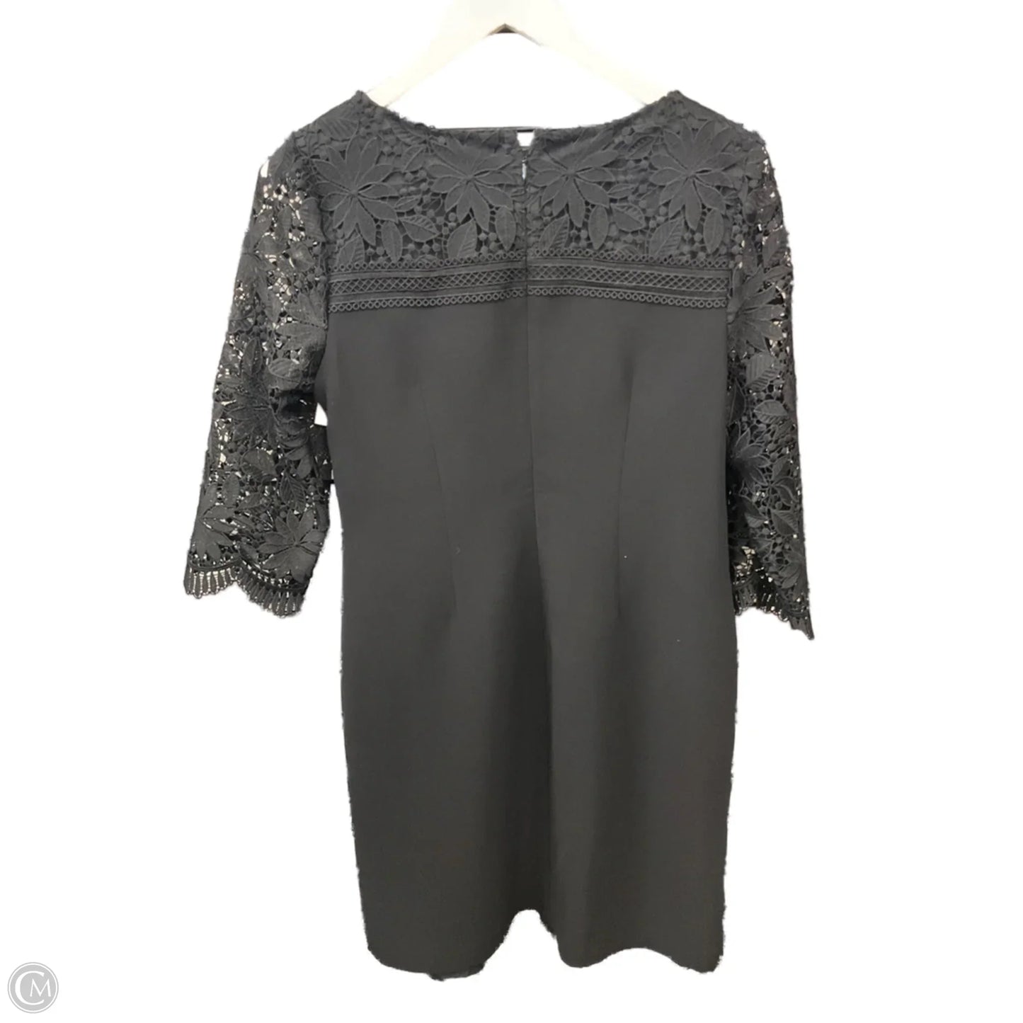 Dress Casual Midi By Talbots In Black, Size: M