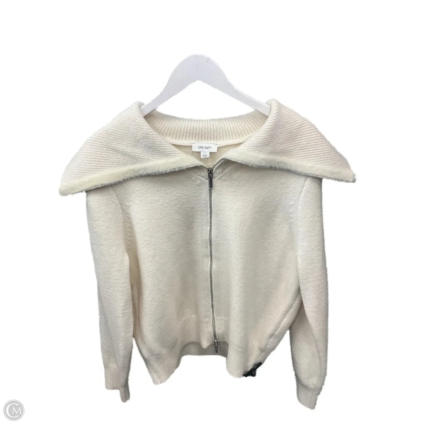 Sweater By On 34th In Cream, Size: Xxl