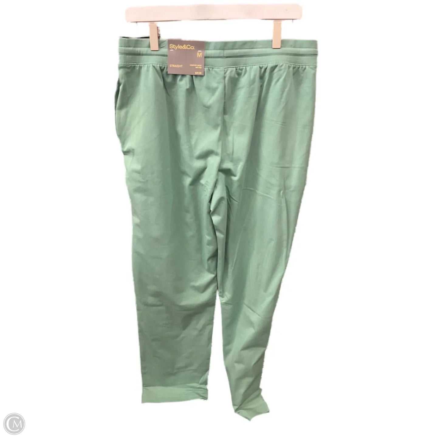 Pants Joggers By Style And Company In Green, Size: M