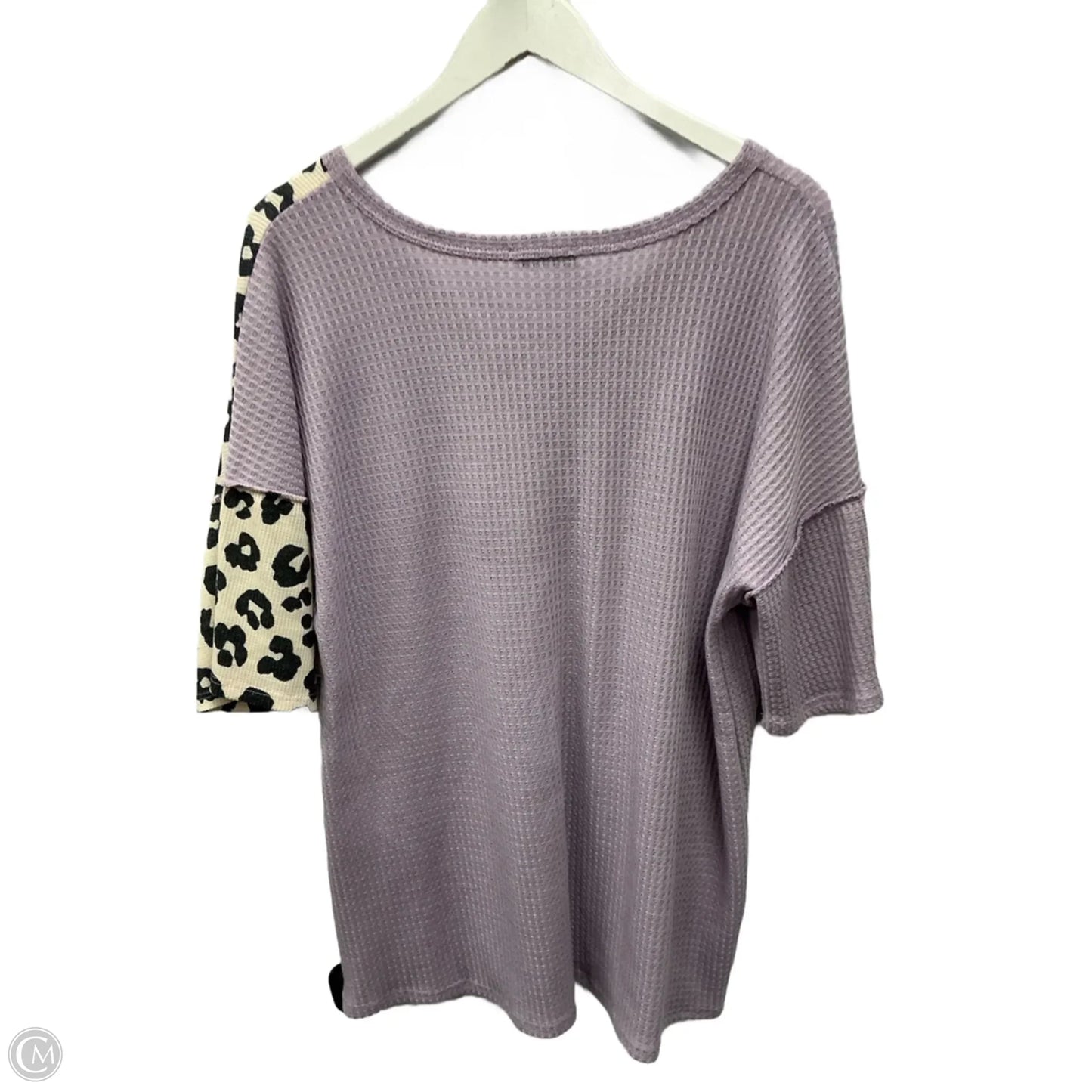 Top Short Sleeve By Heimish Usa In Purple, Size: 2x