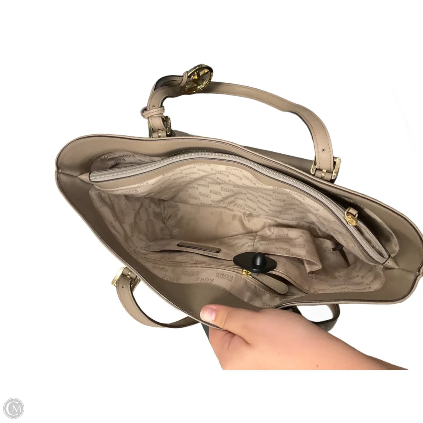 Handbag Designer By Michael Kors, Size: Medium