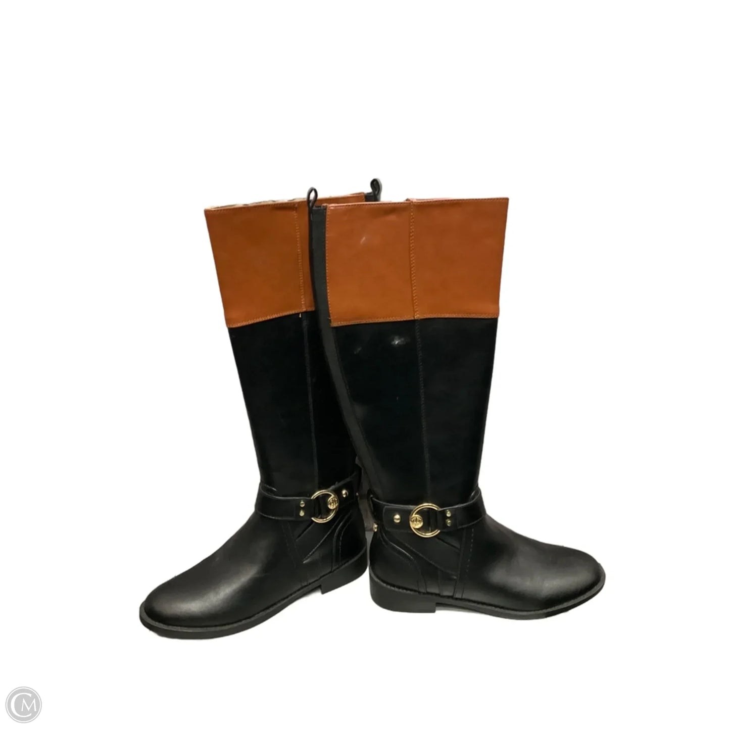 Boots Over-the-knee Heels By Tommy Hilfiger In Black, Size: 6