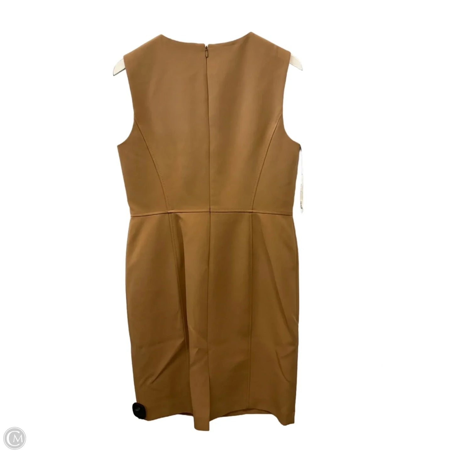 Dress Casual Midi By Anne Klein In Tan, Size: M