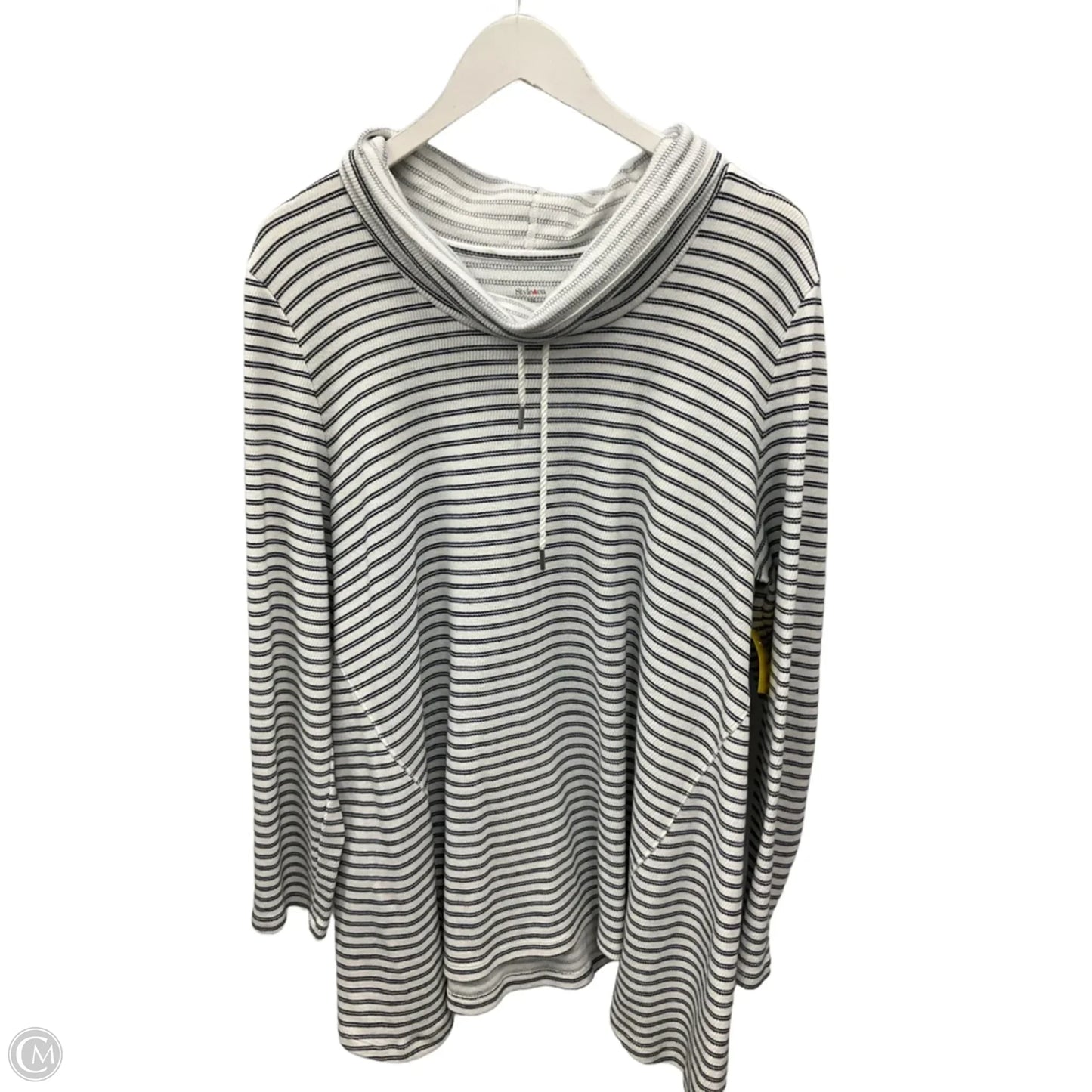 Top Long Sleeve By Style And Company In White, Size: Xxl